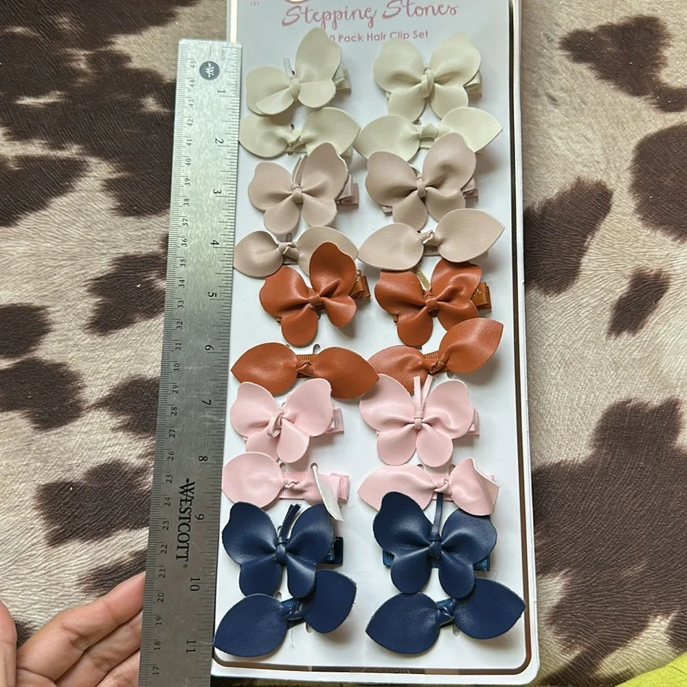 Stepping Stone Floral‎ Hair Clip Set - Multicolor
